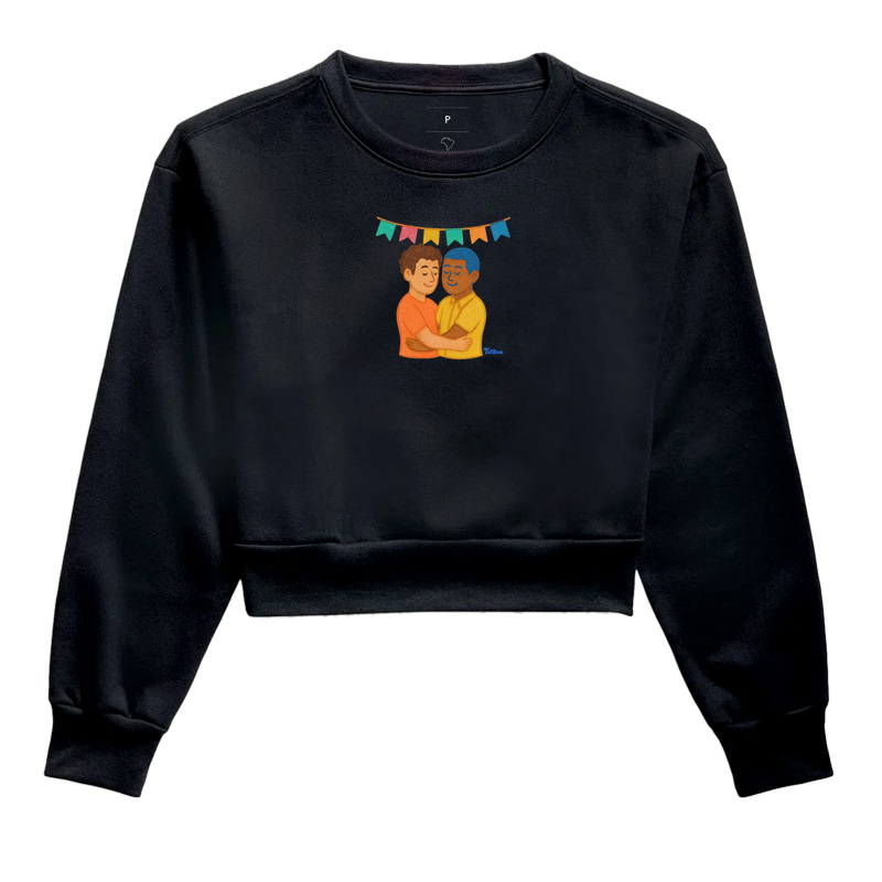 Moletom Cropped "casal G" 1