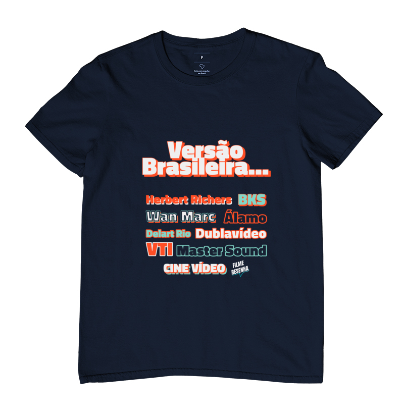 Camiseta "Versão Brasileira"