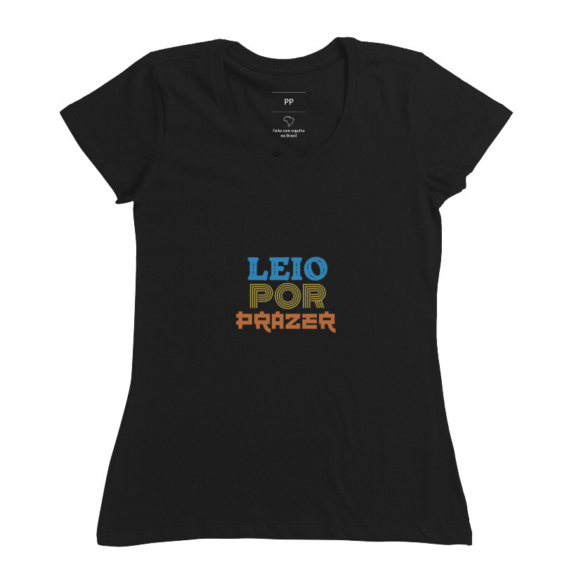 Camiseta Leio Por Prazer (Original)