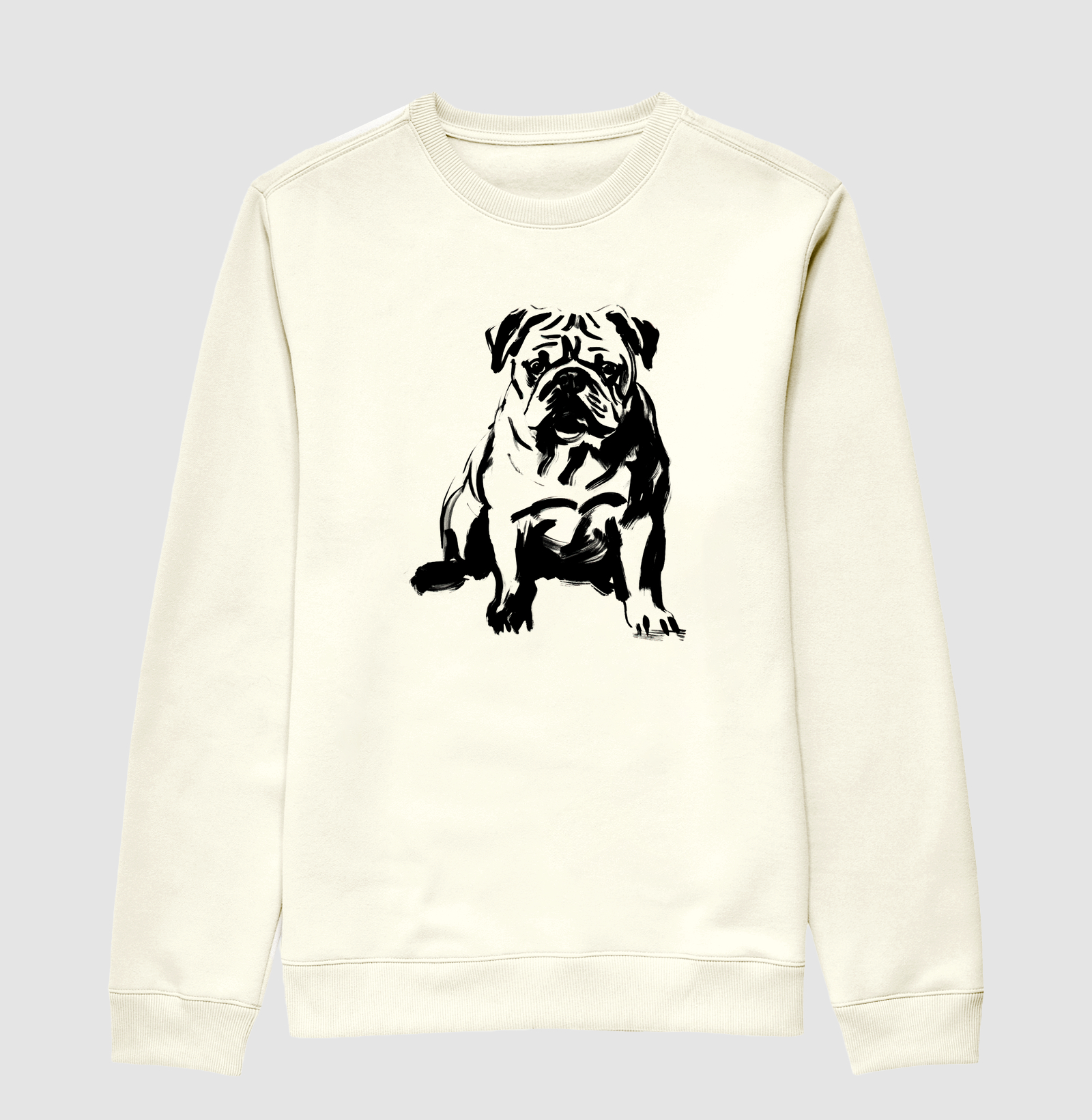 Moletom Sueter Slim Bulldog Black