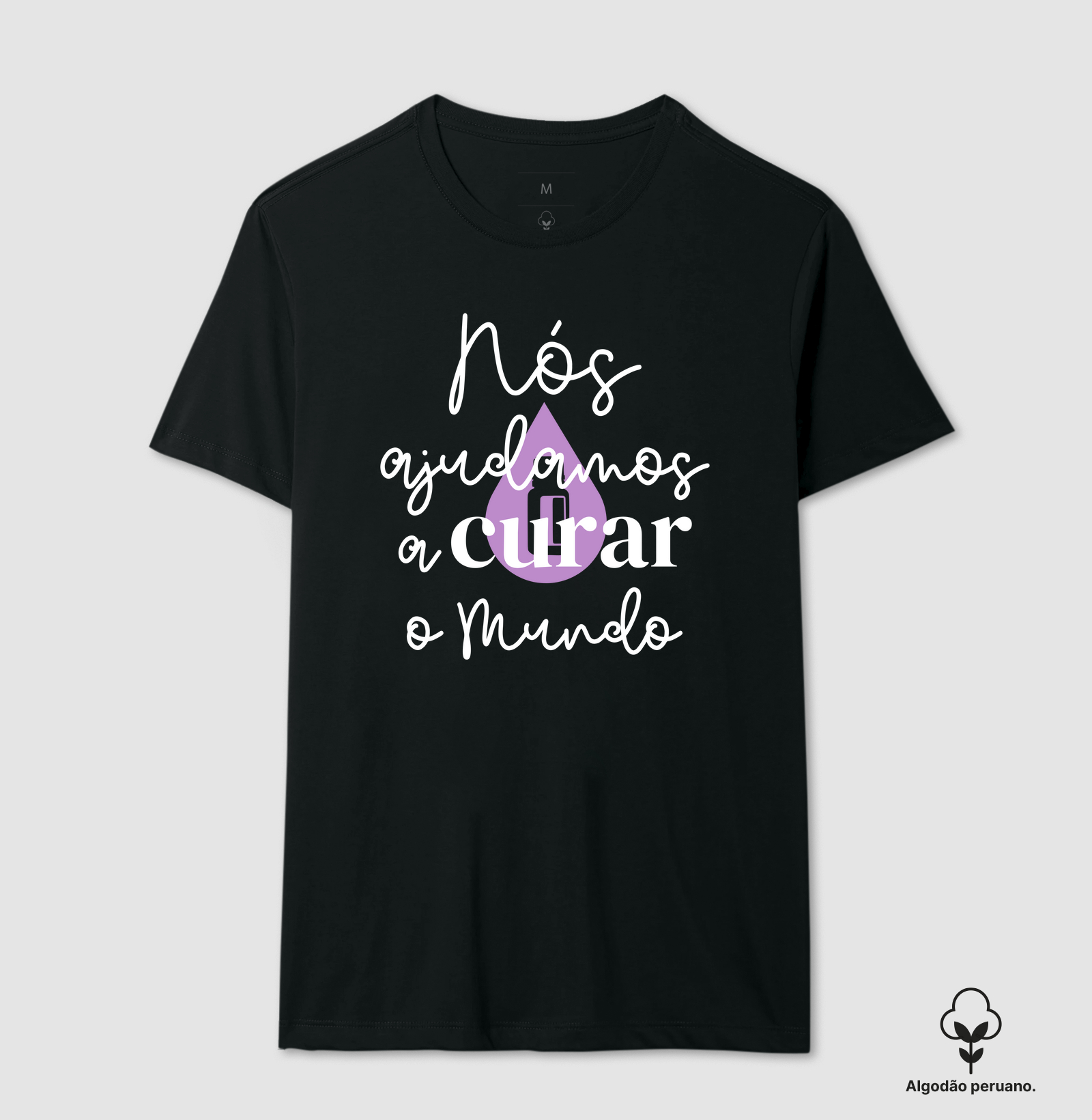 Nós ajudamos a curar o mundo