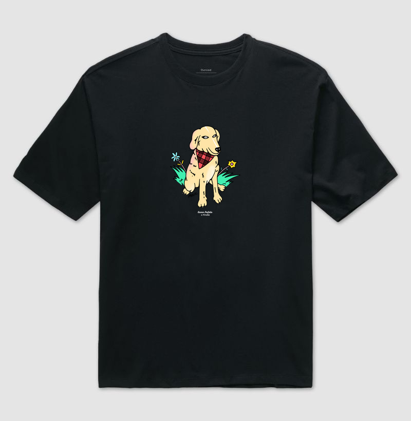 Camiseta Oversized - Aumor Não tem Raça - Kenai