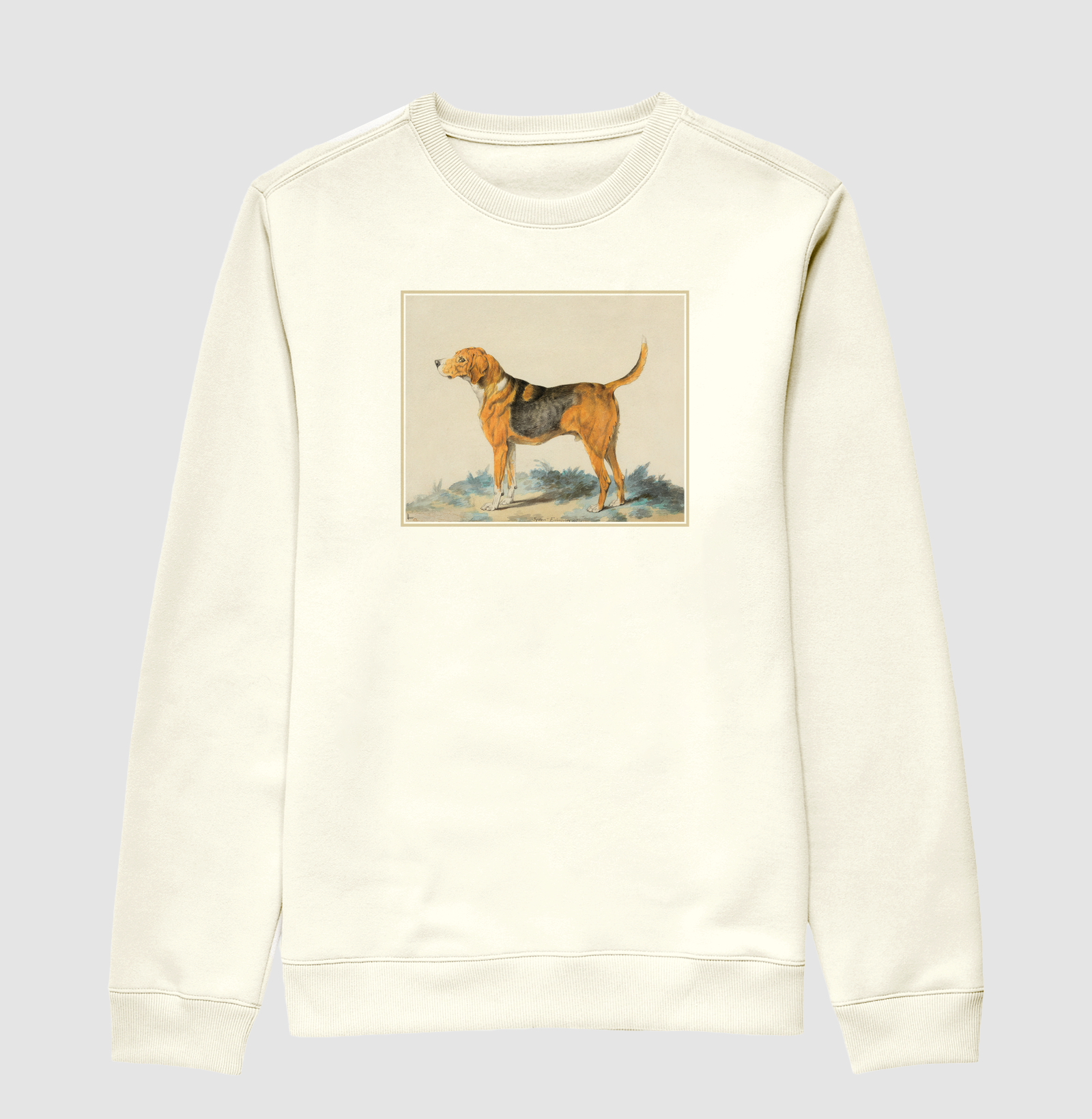 Vintage dog illustration