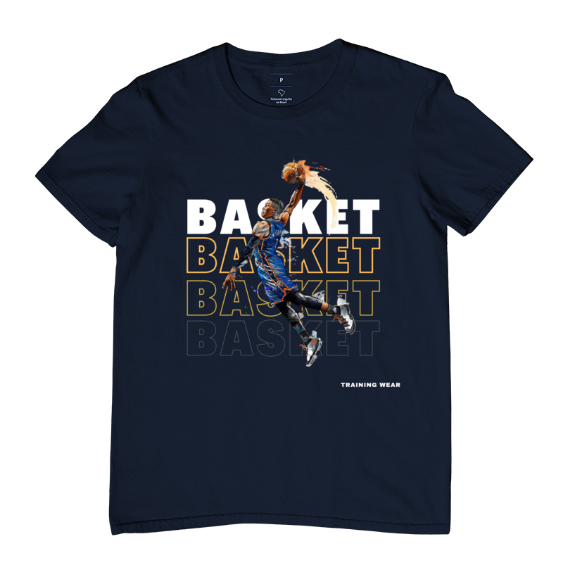 T-Shirt Masculina Basket