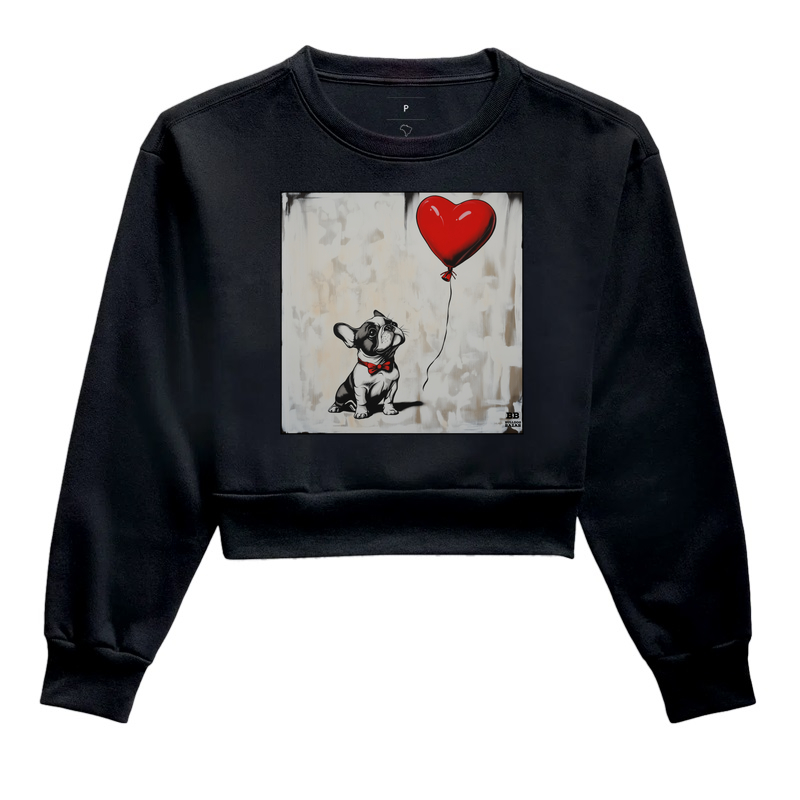 Cropped Moletom Bulldog Frances "Franchsky"