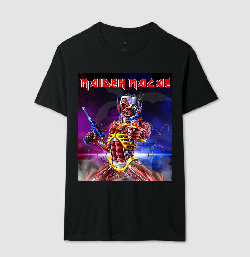 Camiseta Maiden Macaé Wall