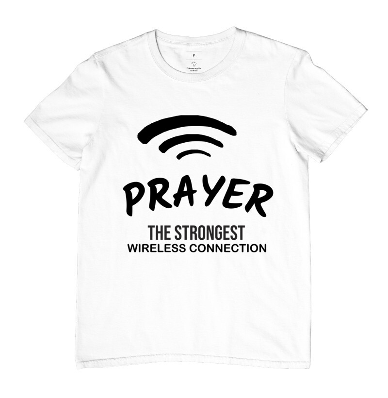 Camiseta Gamer Prayer Wireless Connection