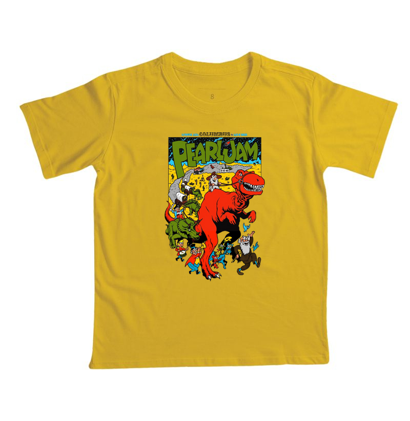 Camiseta infantil - Peral Jam Columbus