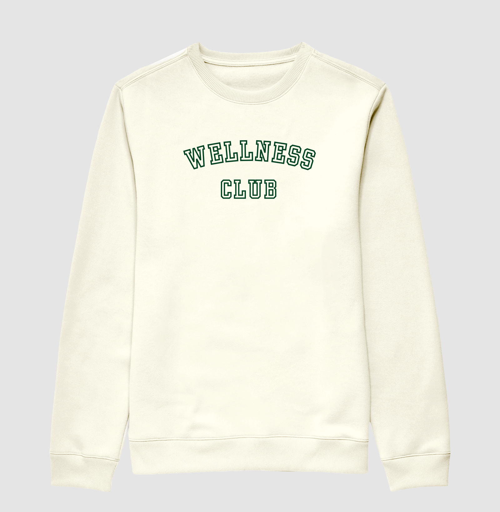 Wellness Club - Off White & Green