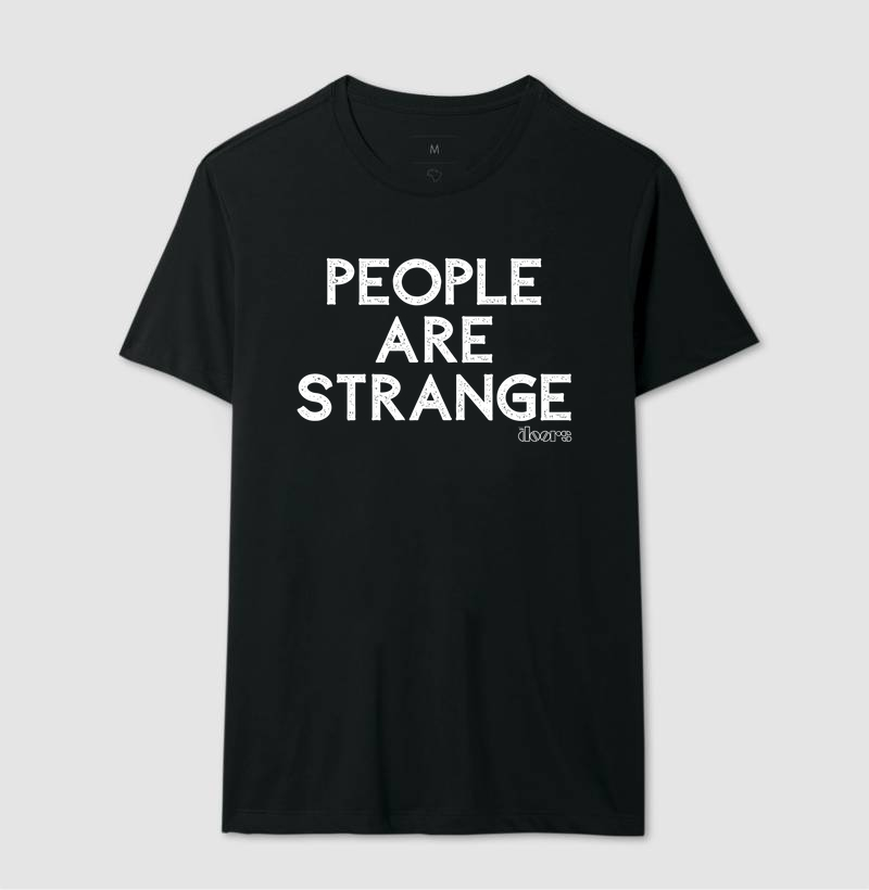 Camiseta People are Strange - The Doors