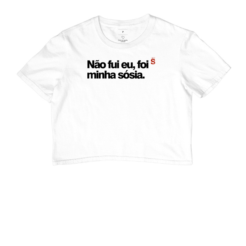 Não fui eu, foi minha sósia.