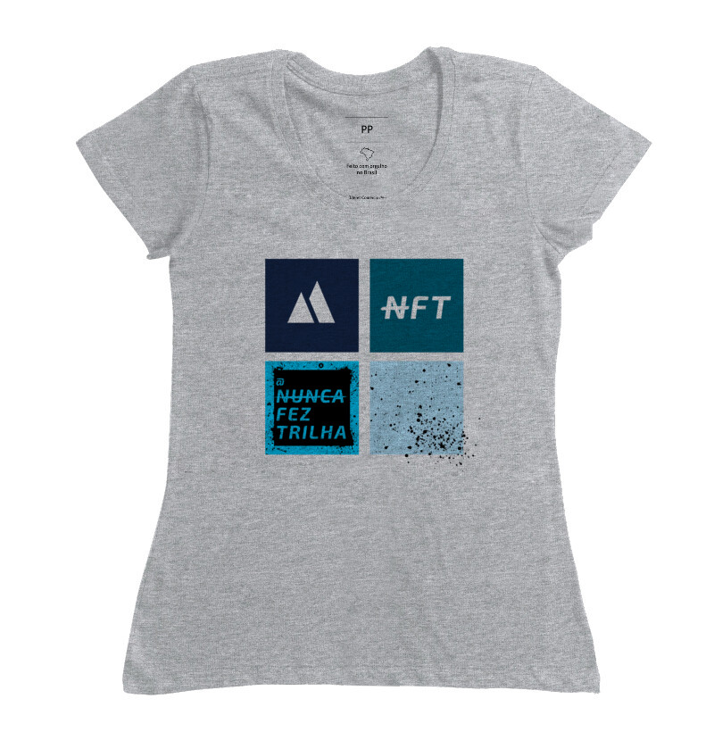 Camiseta Feminina NFT Cube