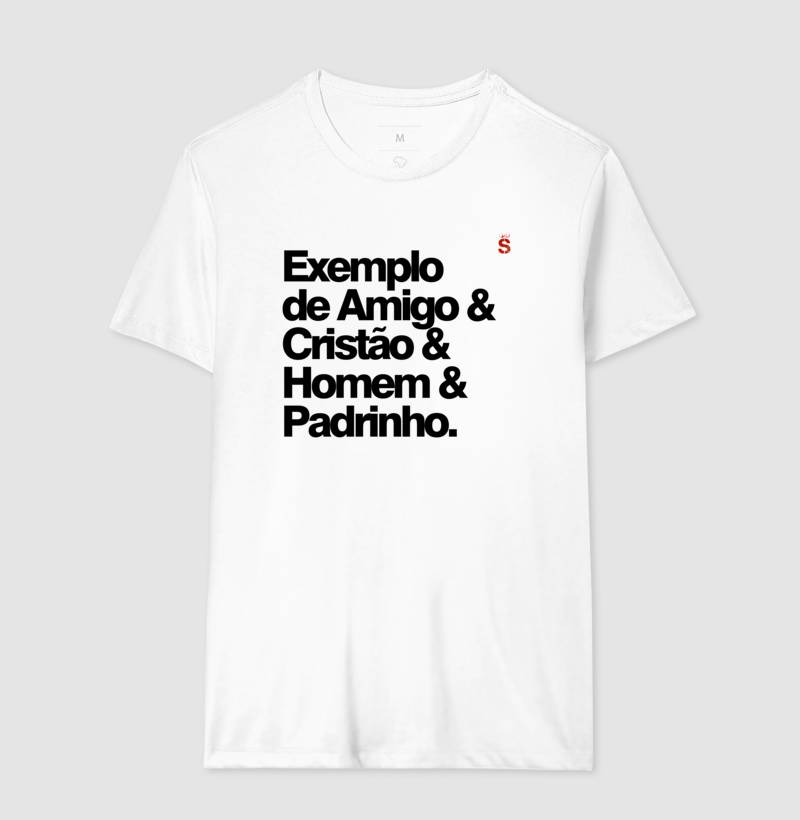 Exemplo de Amigo & Cristão & Homem & Padrinho.