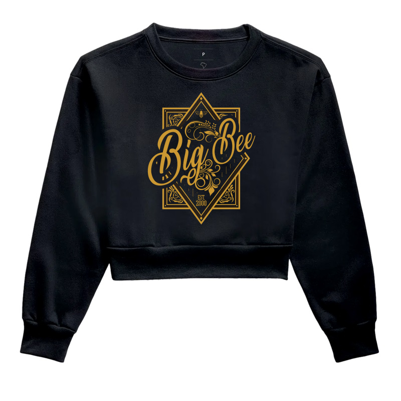 Cropped Moletom Big Bee Western