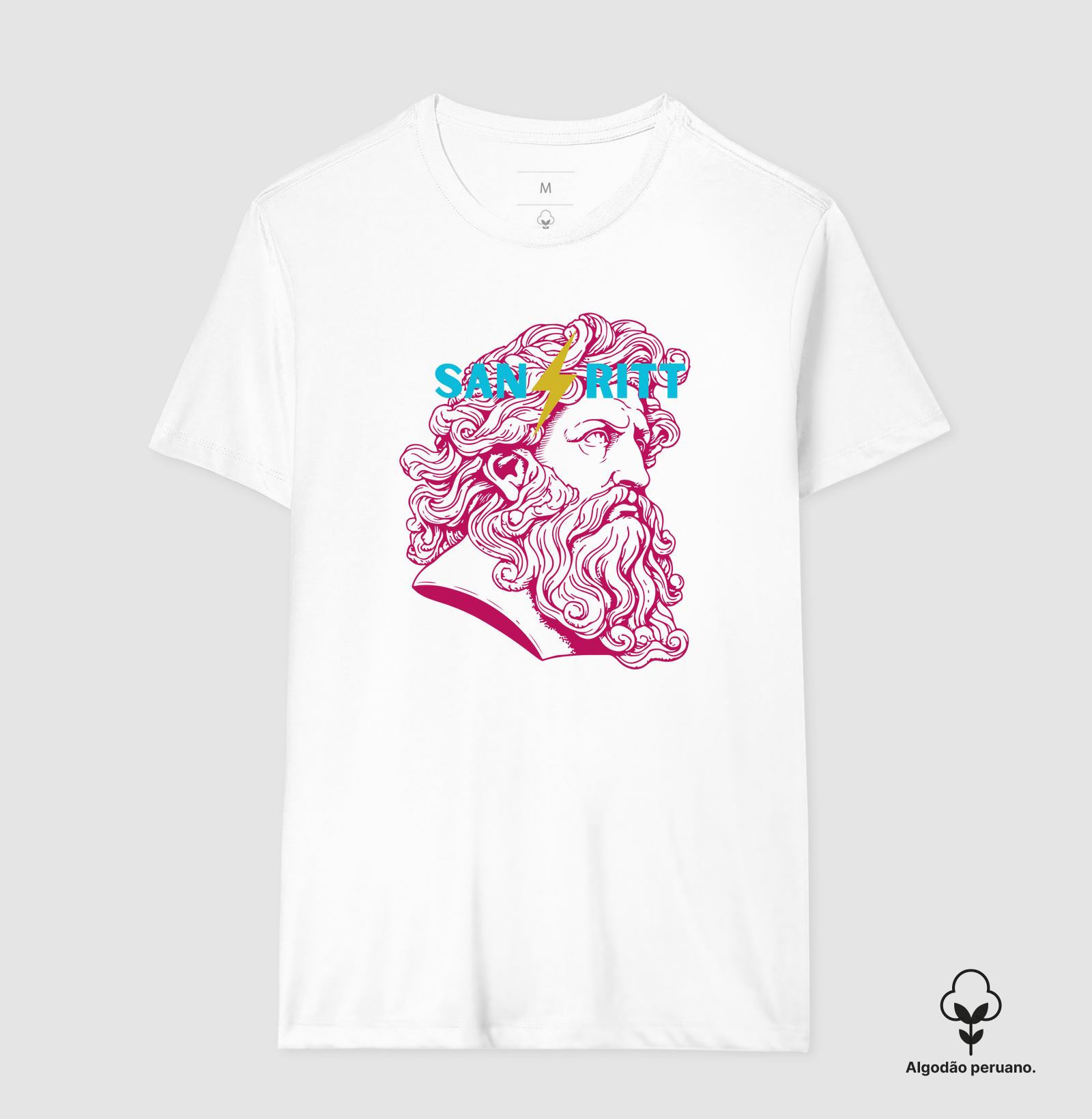 Camiseta Algodão Peruano S★R ZEUS 