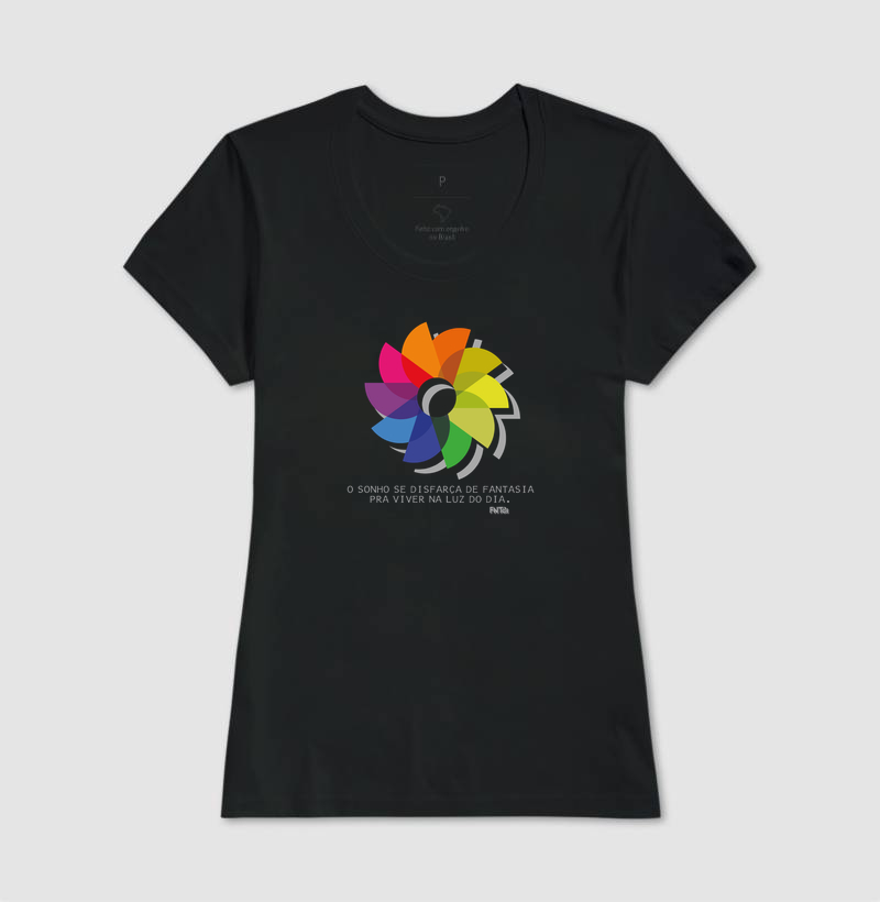 T-SHIRT "DIA" / FLOR DO SOL