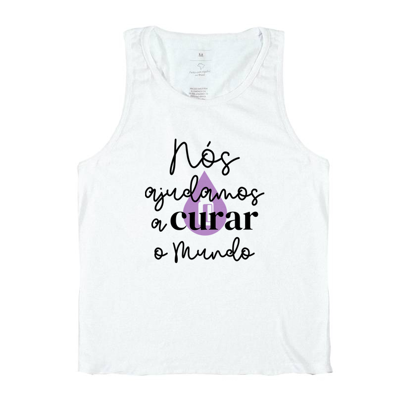 Nós ajudamos a curar o mundo
