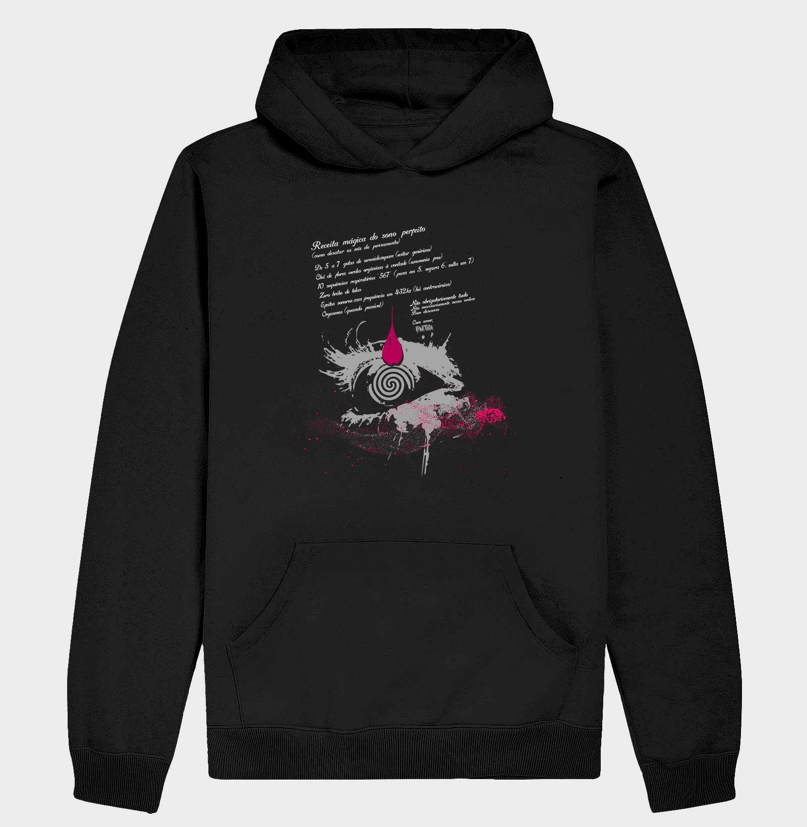 MOLETOM HOODIE SLIM "SONO" / RECEITA MÁGICA 