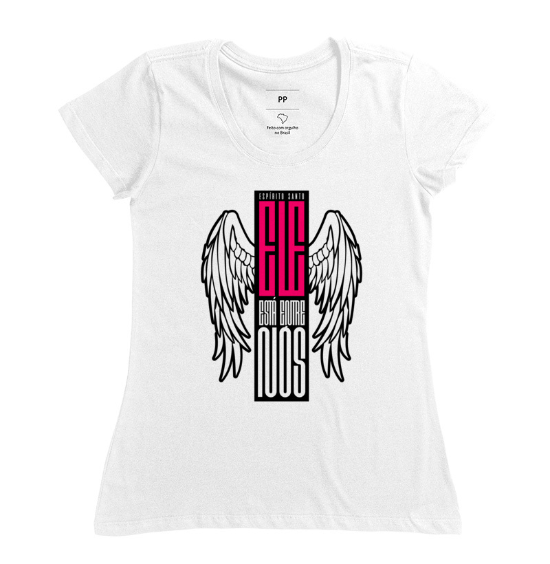 Camiseta Ele está entre nós