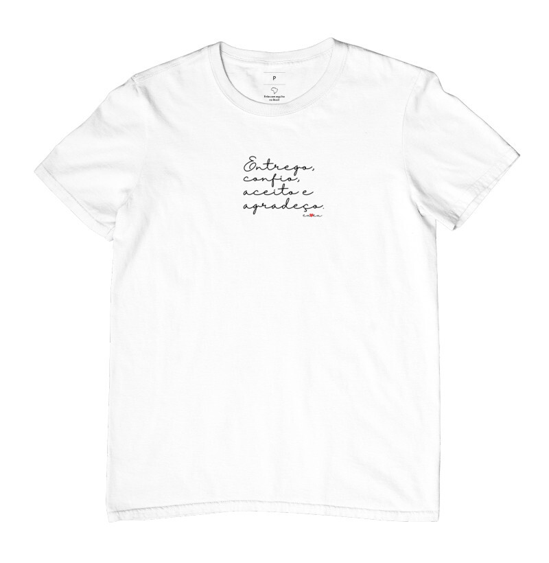 CAMISETA ENTREGO CONFIO ACEITO E AGRADEÇO 2