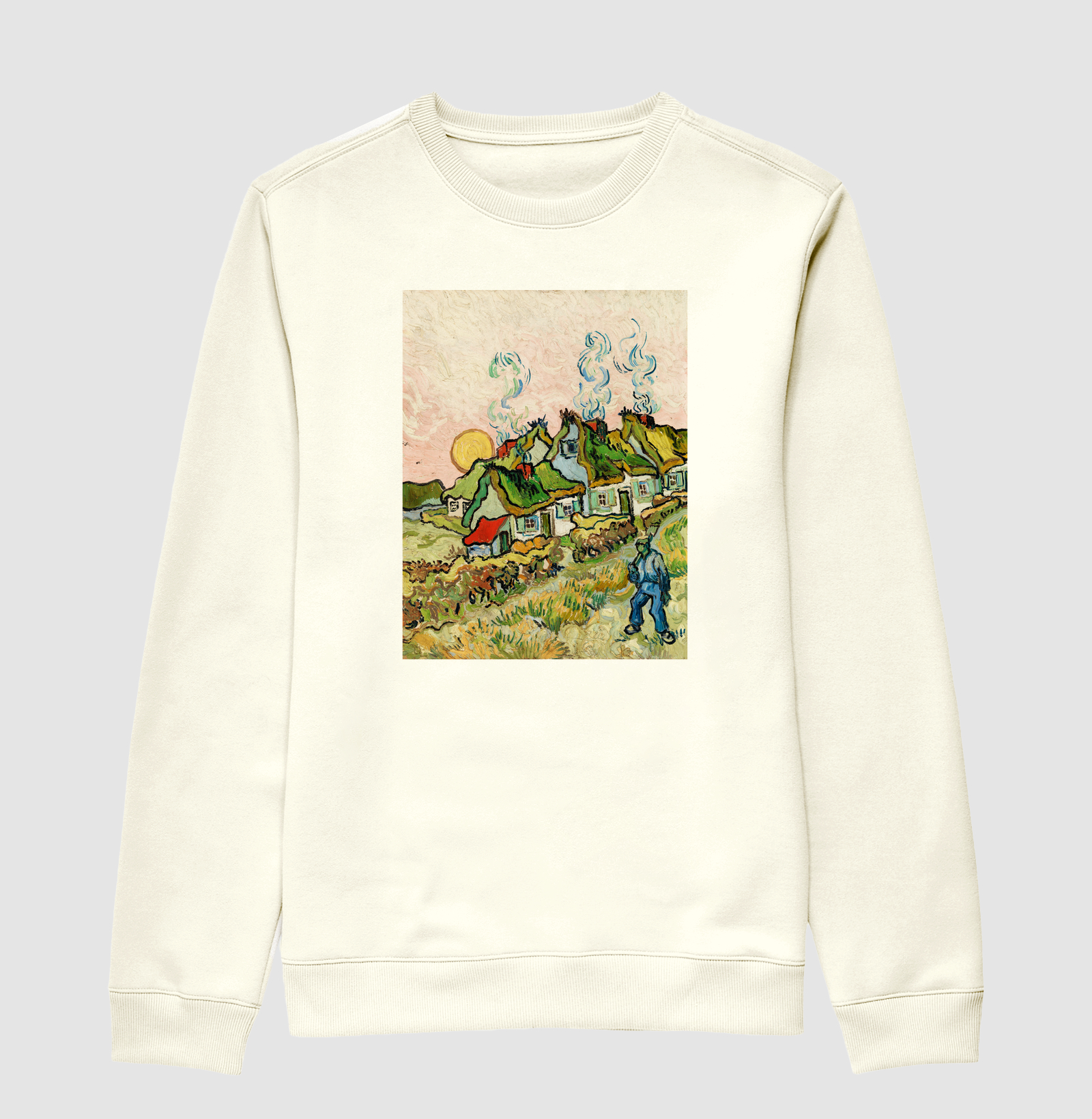 Houses and Figure