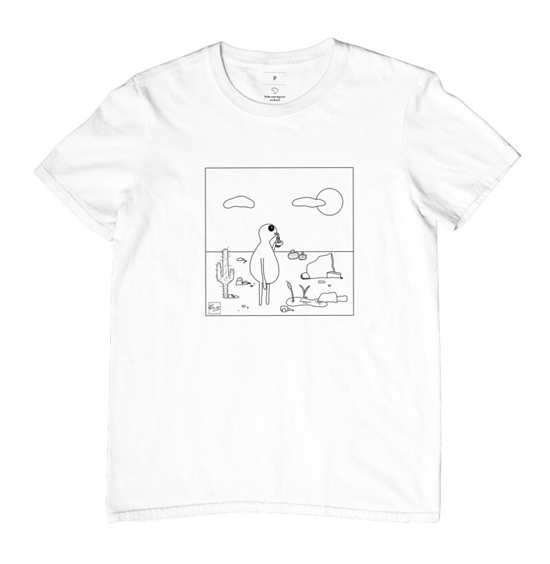 Camiseta ET no Deserto