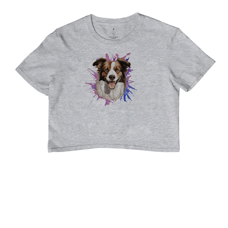 Border Collie Chocolate Cropped