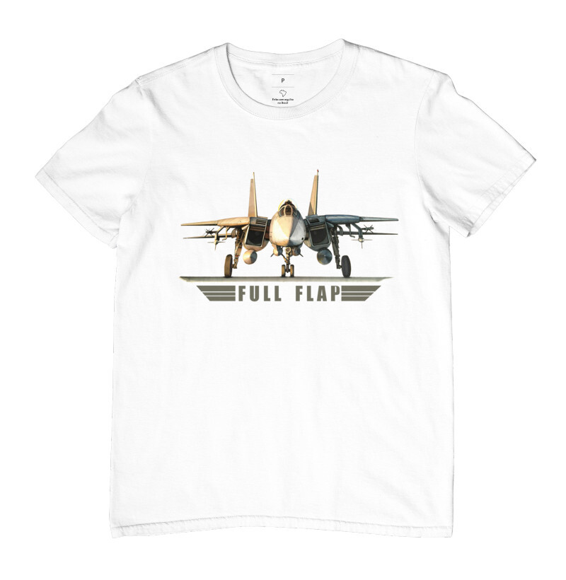 CAMISETA AVIÃO DE GUERRA