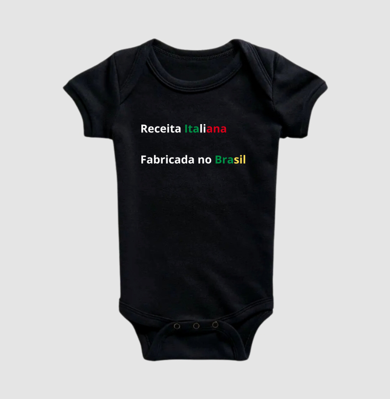Receita Italiana, Fabricada no Brasil - personalizada