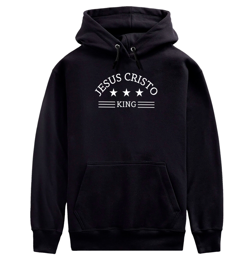 Moletom c/ capuz - Jesus Cristo King