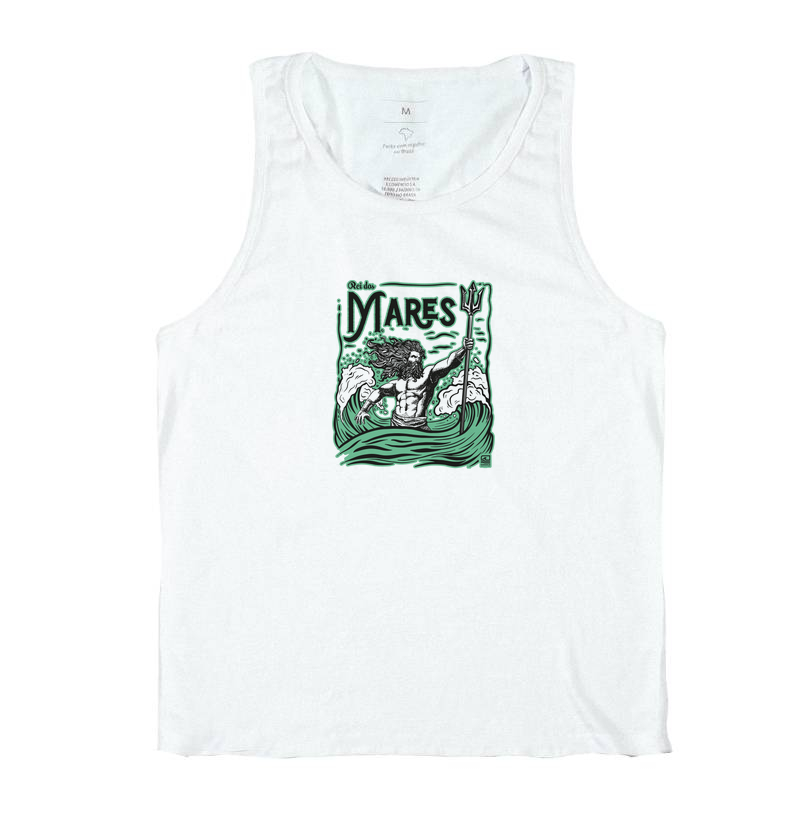 Regata "Rei dos Mares" Estampa Verde