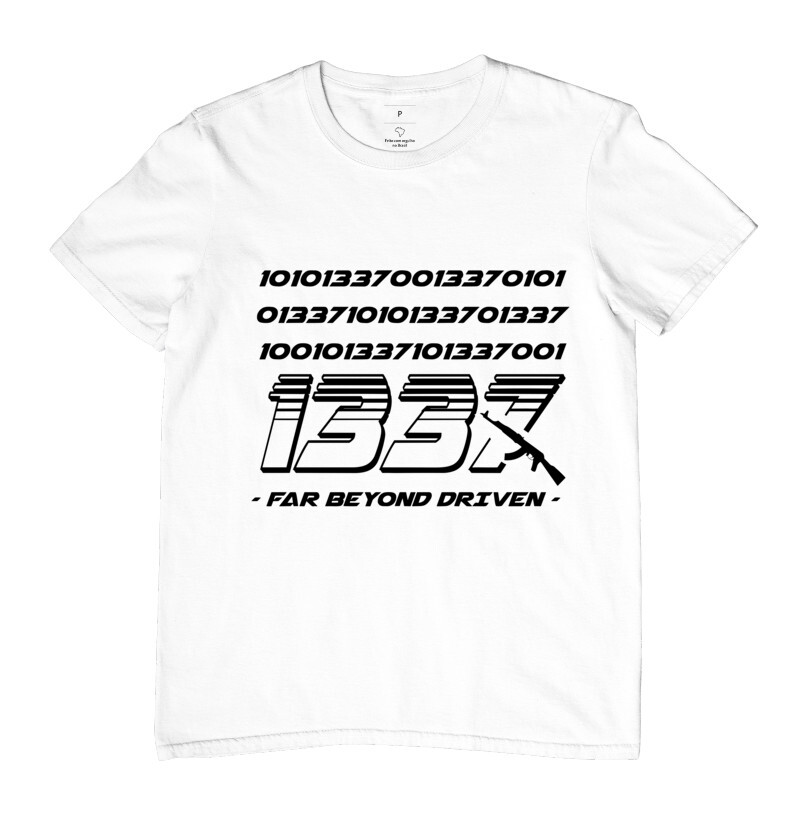 Camiseta CSGO 1337
