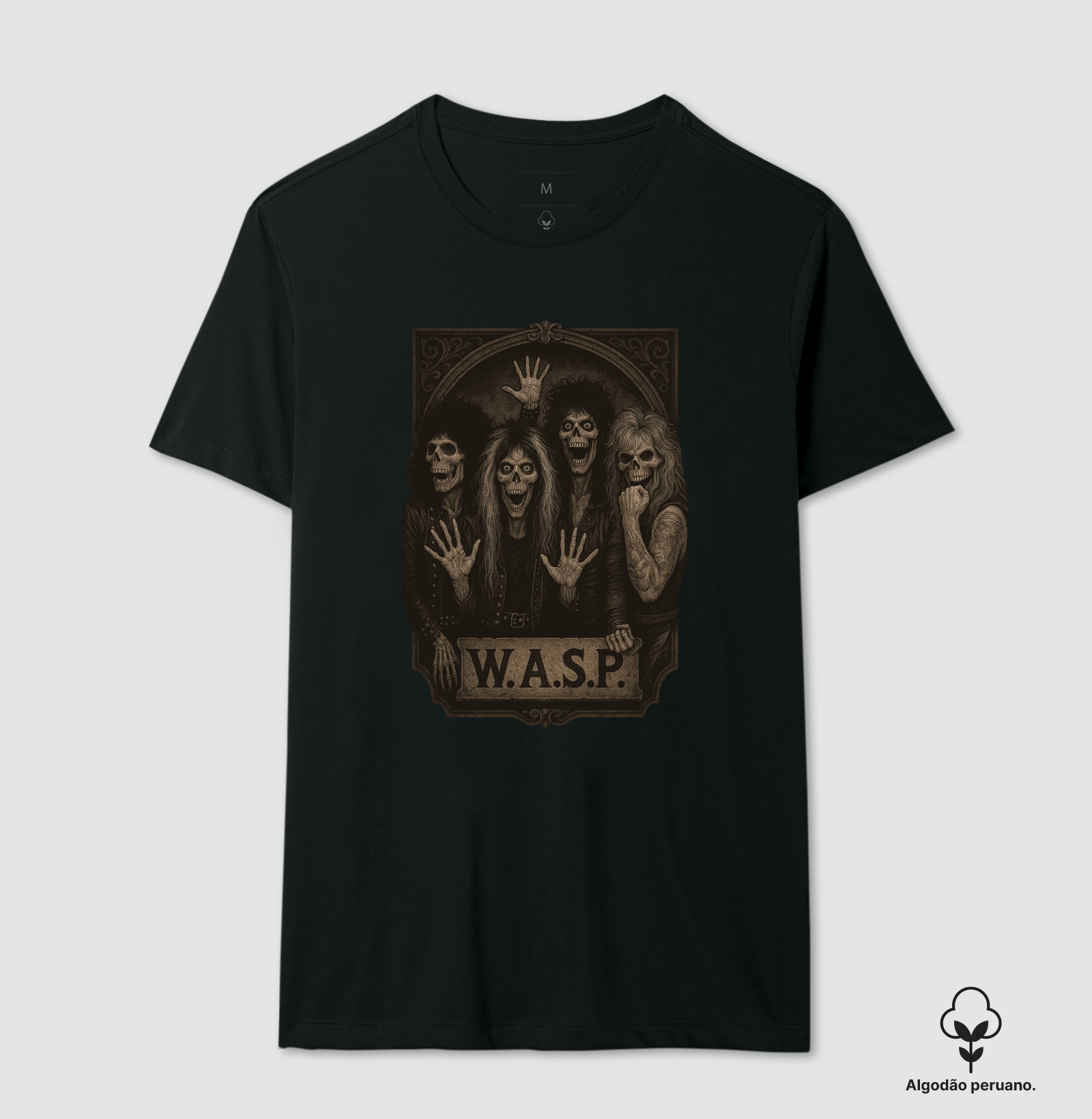 Wasp - Classic Old Skull Metal