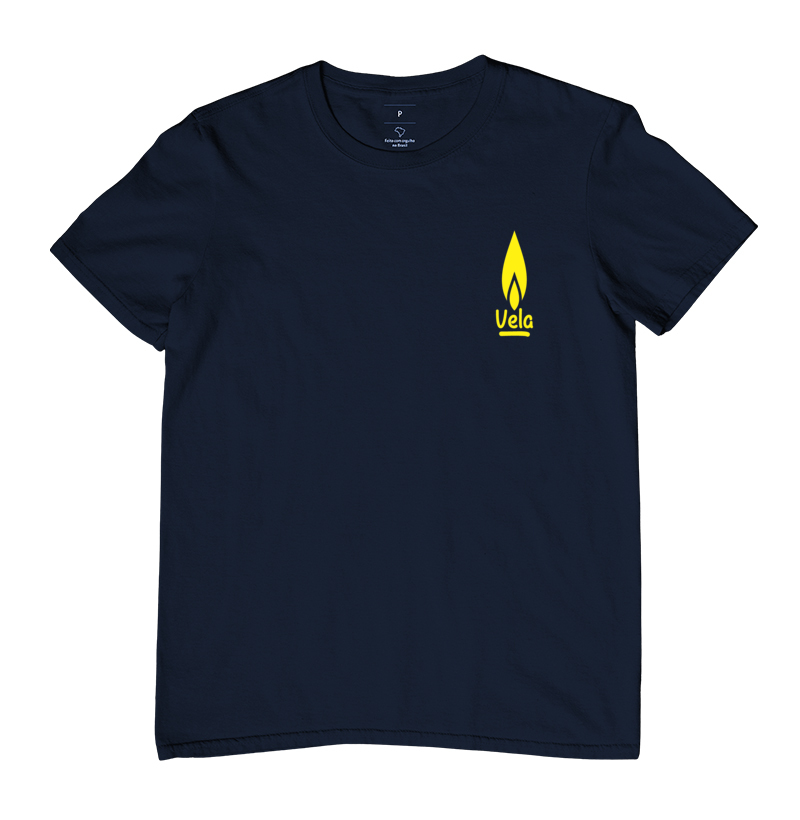 Camiseta Vela skate : Logo Vela Skateboards