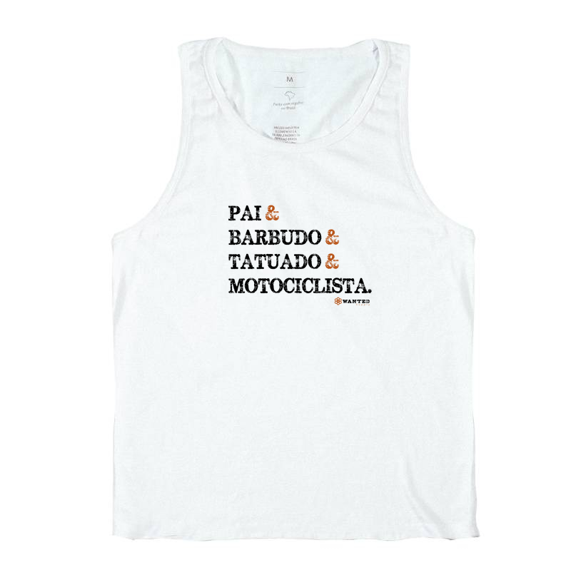 Pai, Barbudo, Tatuado, Motociclista