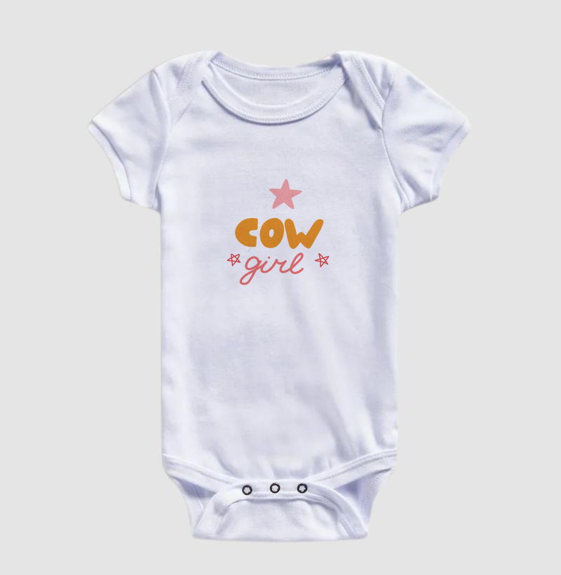 Body infantil cowgirl