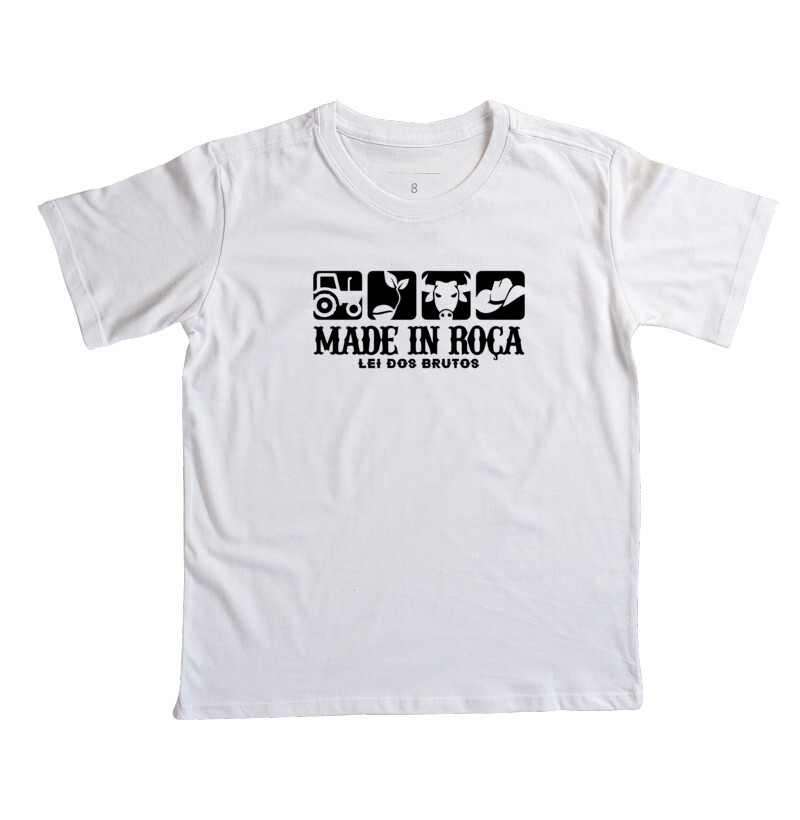 CAMISETA MADE IN ROÇA