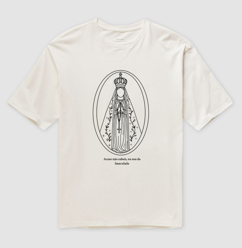 Camiseta Oversized Aparecida