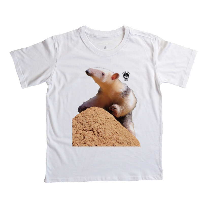 TAMANDUÁ MIRIM CAMISETA MINI