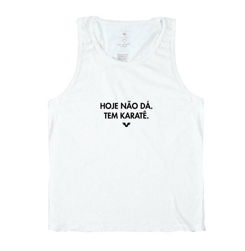 Regata Hoje não dá. Tem Karatê