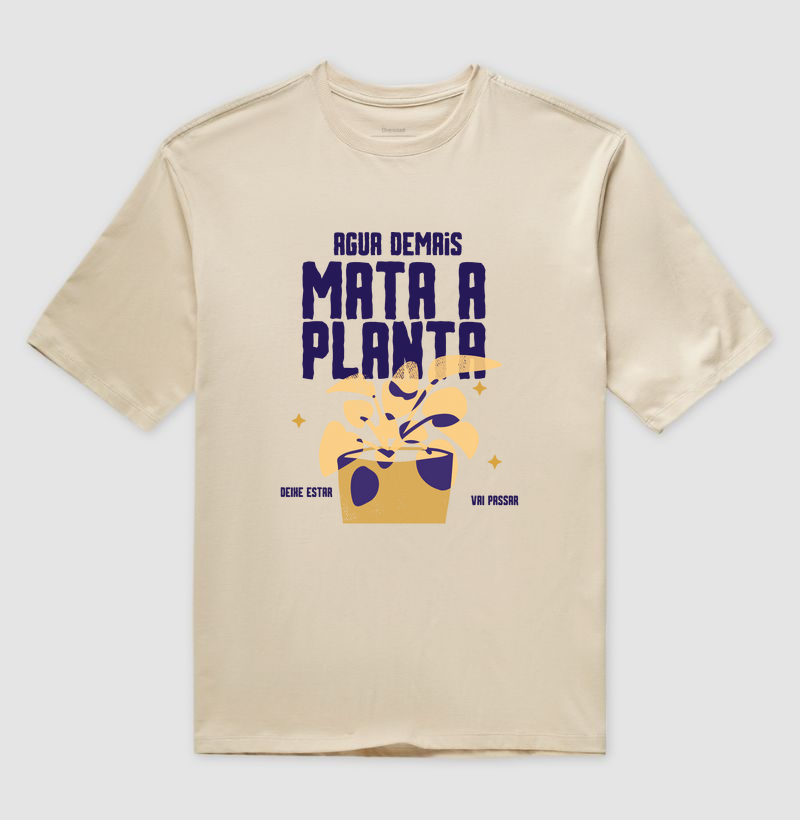 Agua demais mata a planta