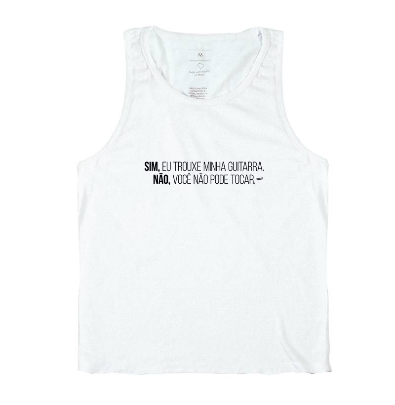 Sim, eu trouxe minha guitarra
