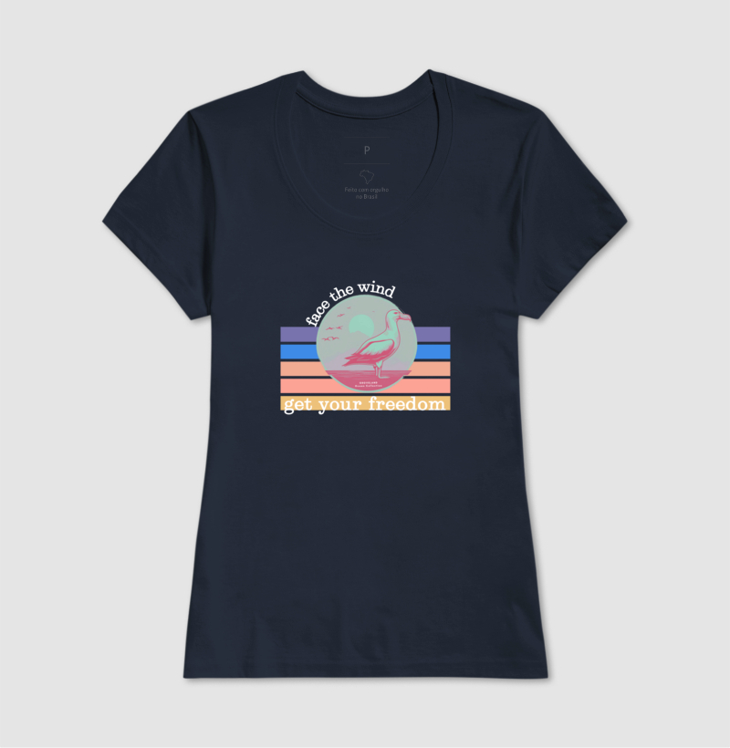 CAMISETA GROVELAND FREEDOM MARINHO