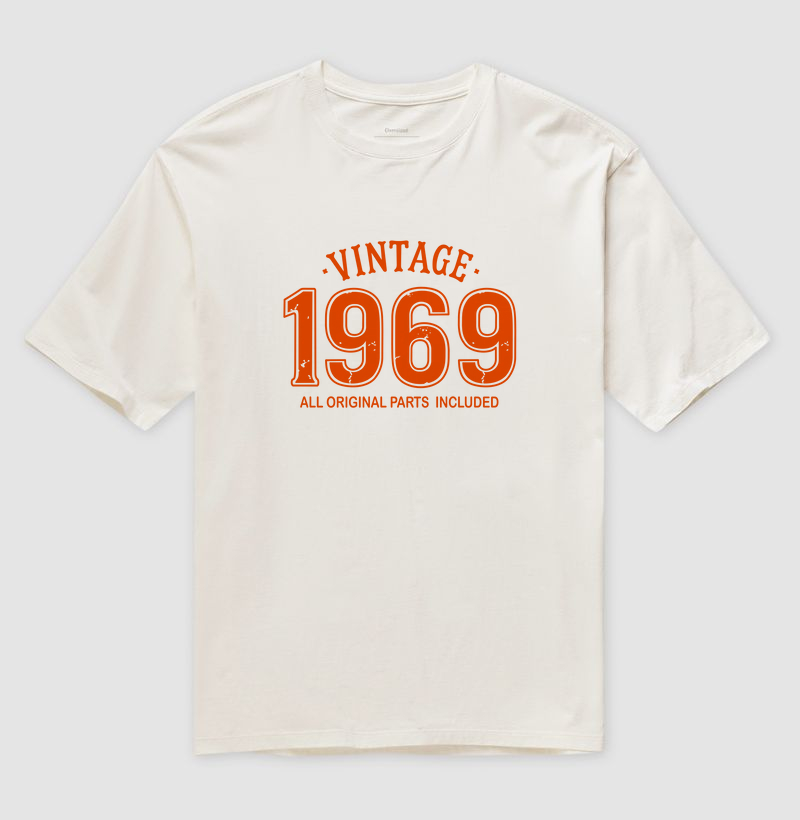 Vintage 1969 oversized 