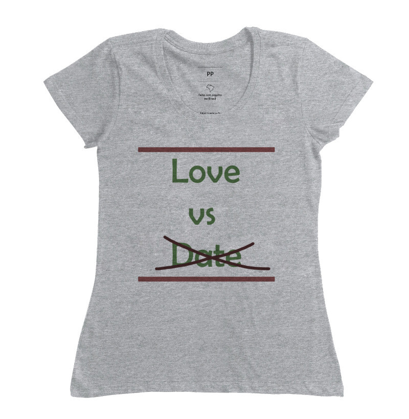 Camiseta Love vs Date