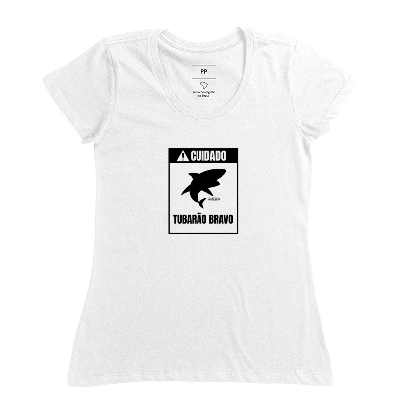 Camiseta Tubarão Bravo