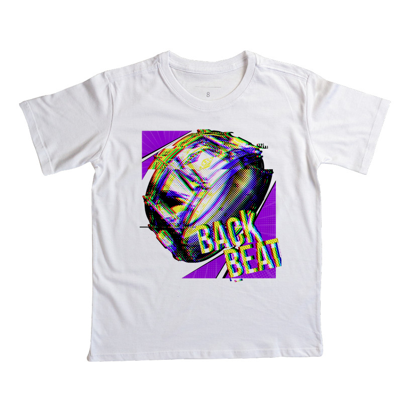 Camiseta Snare Color Kids - Cores