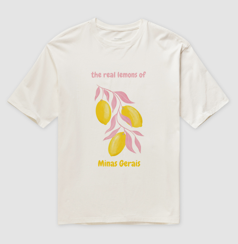 Camiseta The Real Lemons Of Minas Gerais