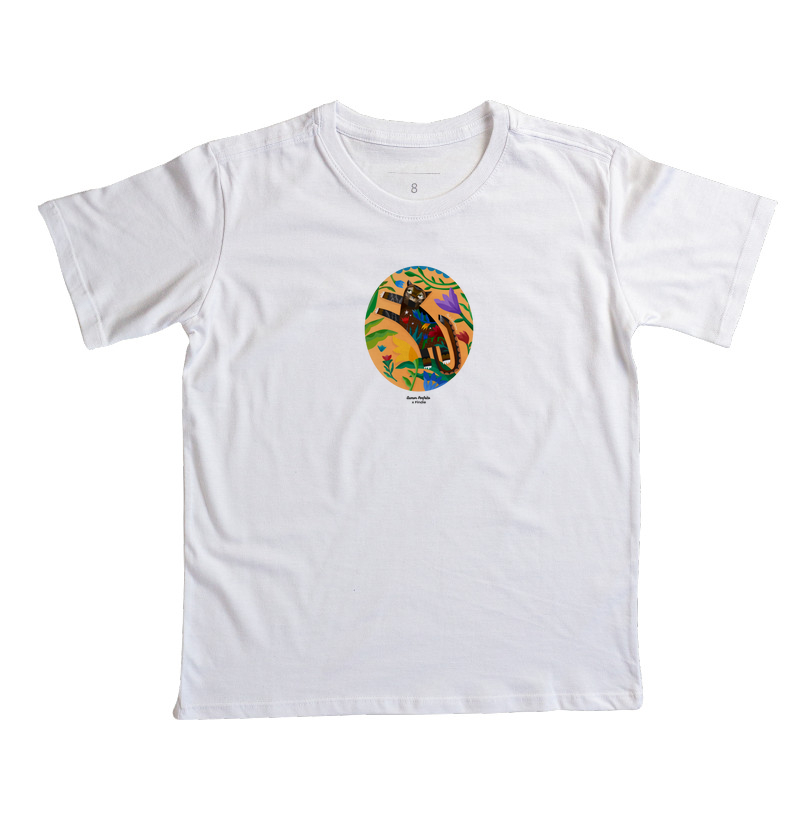 Camiseta Infantil - Aumor Não tem Raça - Gaia