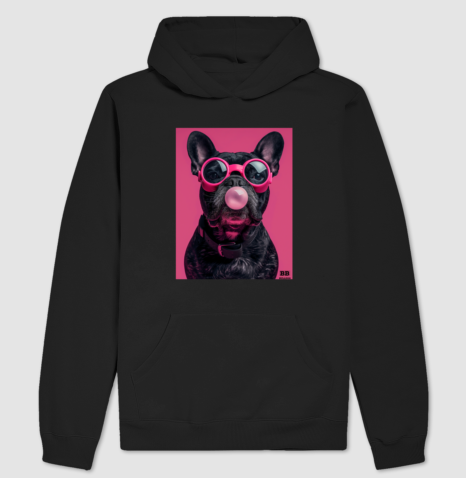 Moletom Bulldog Frances "Chiclete"